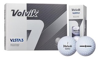 Volvik VISTA 3 golfbollar