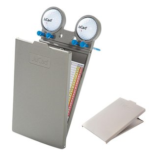 JuCad GRP scorekortshållare, titanium/titanium