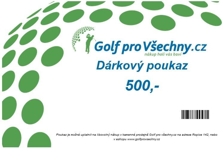 Dárkový poukaz v hodnotě 500,-