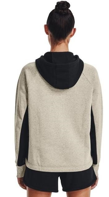 Under Armour Rival + FZ Hoodie dam sweatshirt, brun