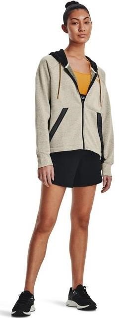 Under Armour Rival + FZ Hoodie dam sweatshirt, brun