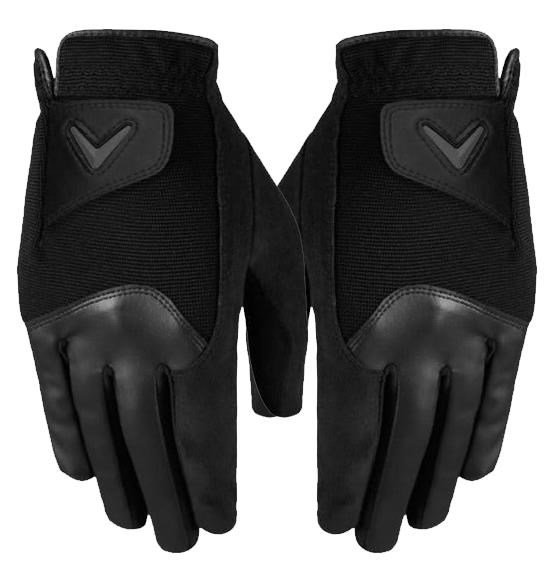 Callaway Rain Spann damgolfhandske (par), svart