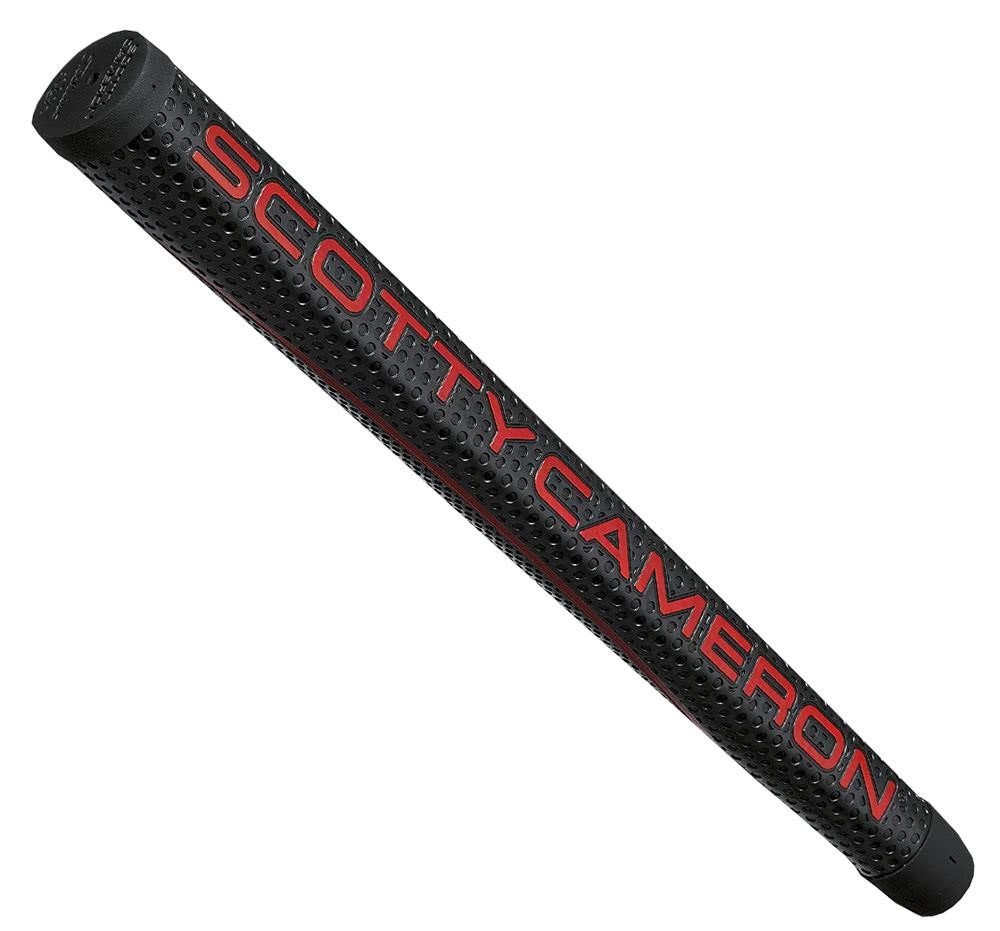 Scotty Cameron Matador putter grip, svart/röd, midsize