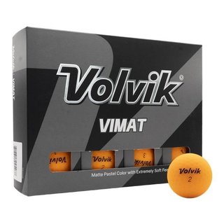 Volvik VIMAT golfbollar, orange