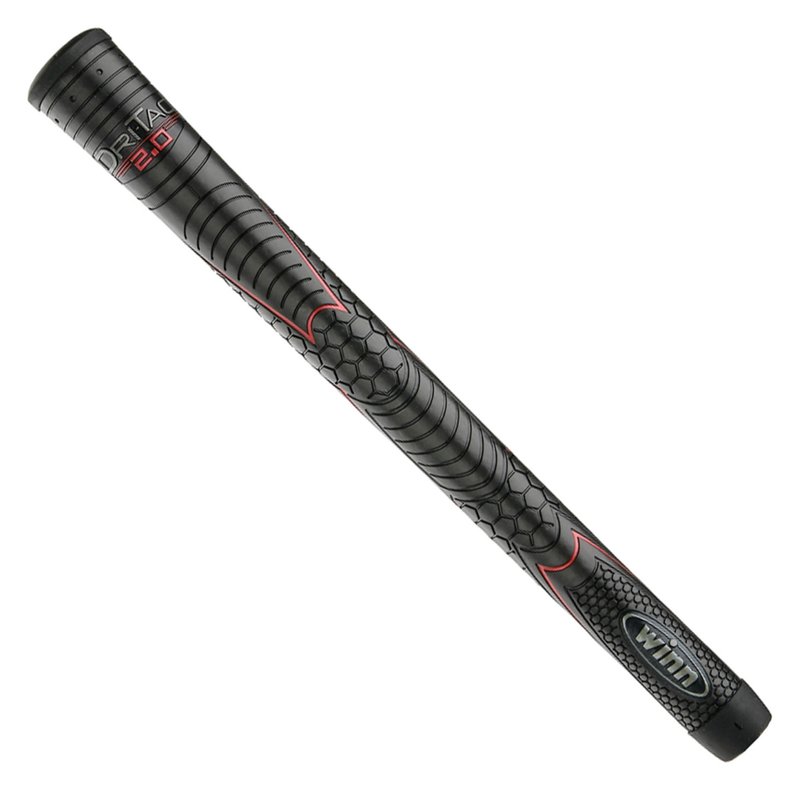 Winn DriTac 2.0 grip, STANDARD (51g), jet black