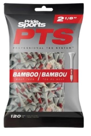 Pride Sports PTS Bamboo tees 53mm (2 1/8"), 120st