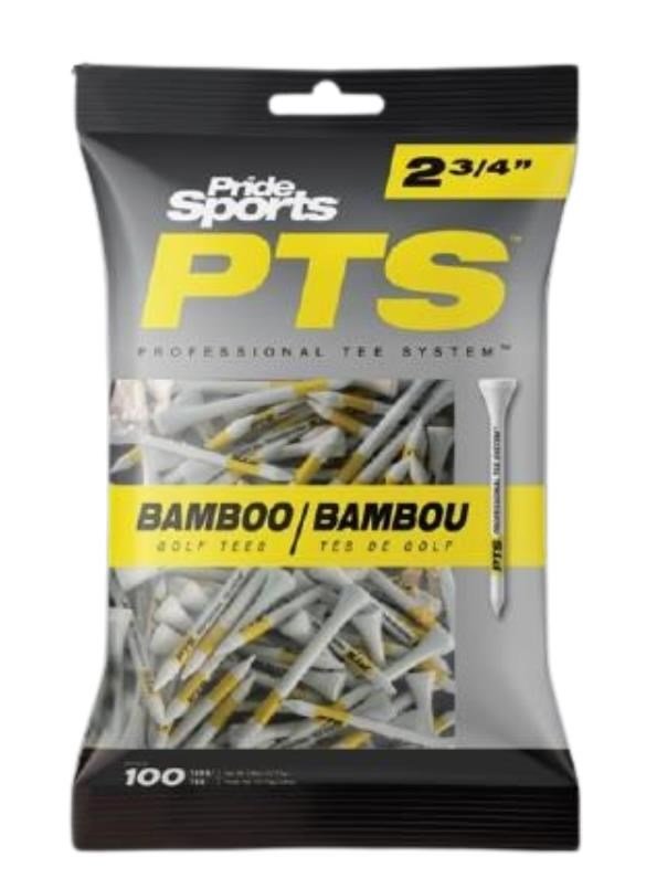 Pride Sports PTS Bamboo tees 69 mm (2 3/4"), 100st