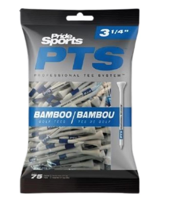 Pride Sports PTS Bamboo tees 83mm (3 1/4"), 75st