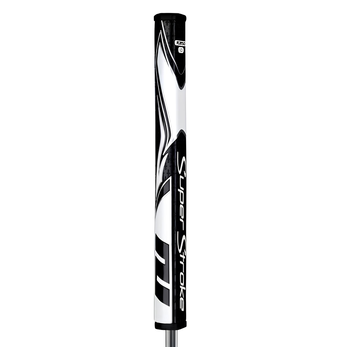 SuperStroke Zenergy Flatso 1.0 putter grip, svart/vit