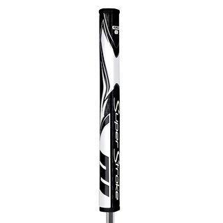 SuperStroke Zenergy Flatso 1.0 putter grip, svart/vit