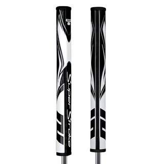 SuperStroke Zenergy Flatso 1.0 putter grip, svart/vit