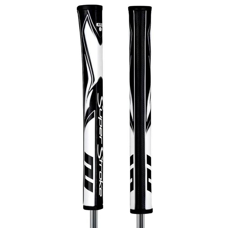 SuperStroke SuperStroke Zenergy Pistol GT 1.0 putter grip, svart/vit