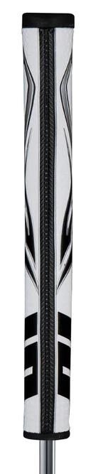 SuperStroke Zenergy Pistol GT 2.0 putter grip, vit/svart