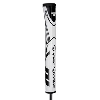 SuperStroke Zenergy Pistol GT 2.0 putter grip, vit/svart