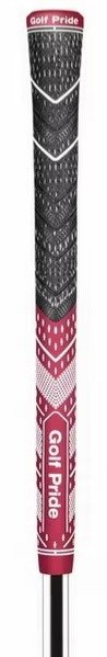 Golf Pride MCC Teams grip (.60 RND), MIDSIZE, mörkröd/vit