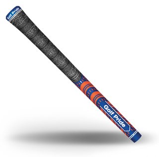 Golf Pride New Decade Multi Compound MCC Teams grip, STANDARD, navy/orange