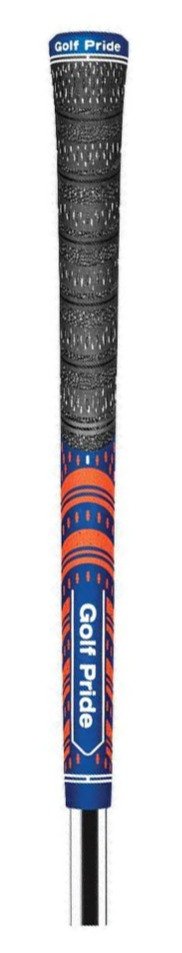 Golf Pride New Decade Multi Compound MCC Teams grip, STANDARD, navy/orange