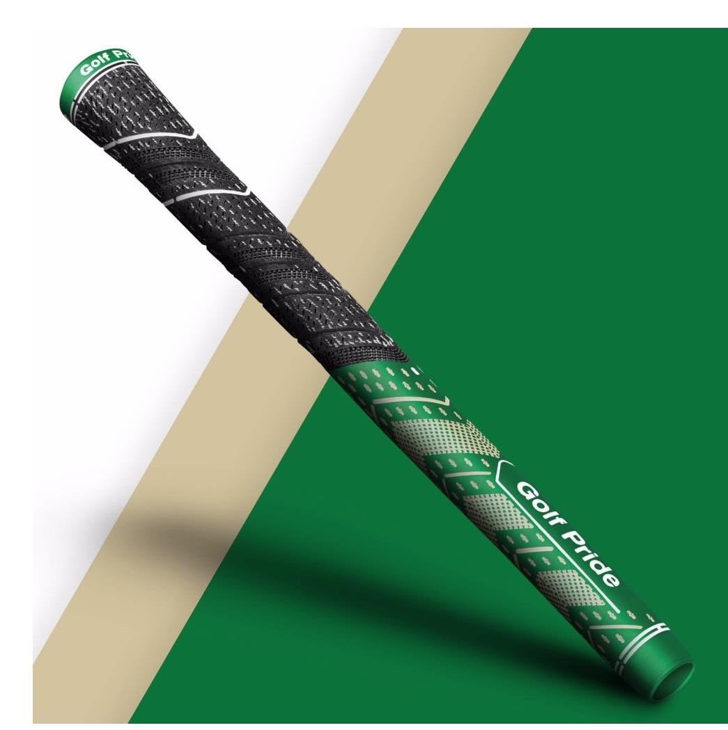 Golf Pride New Decade Multi Compound MCC Teams grip, standard, grön/guld
