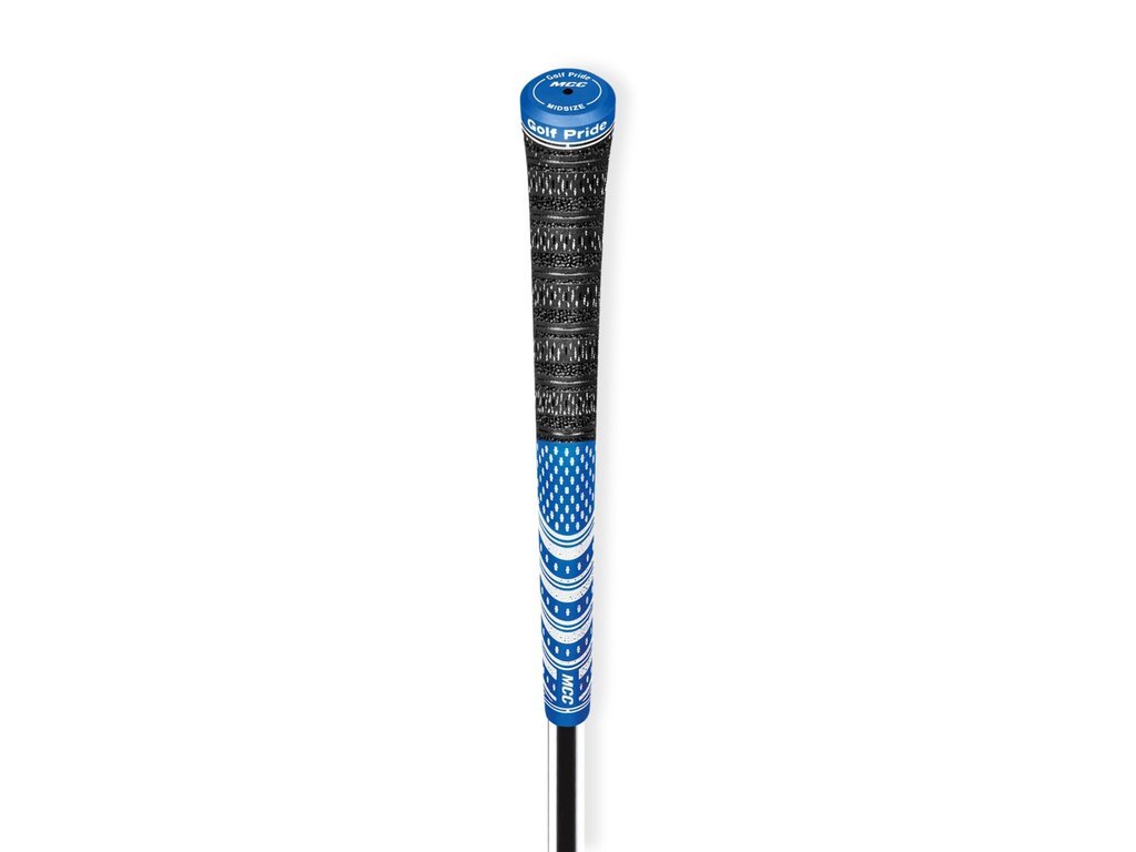 Golf Pride MCC Teams grip (.60 RND), MIDSIZE, blå/vit
