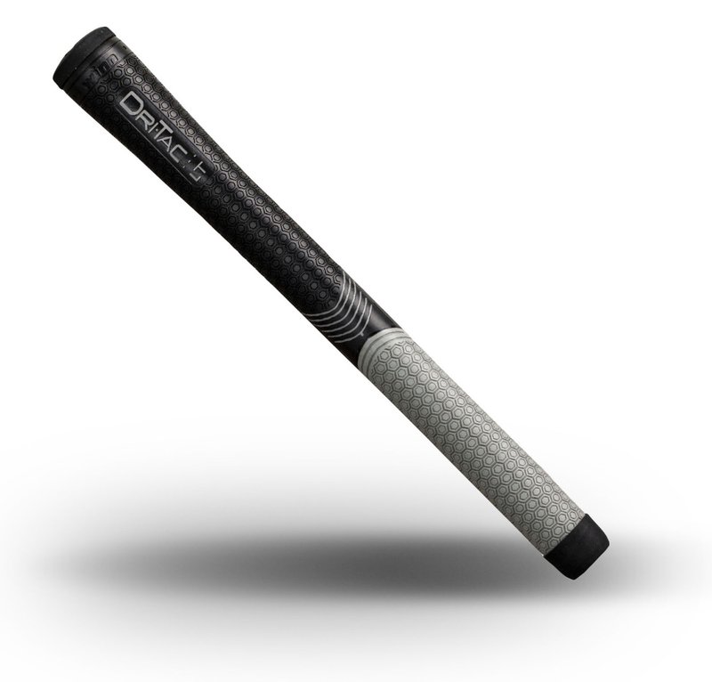 Winn DriTac LT (Less Taper) +1/16" grip, MIDSIZE, svart/grå