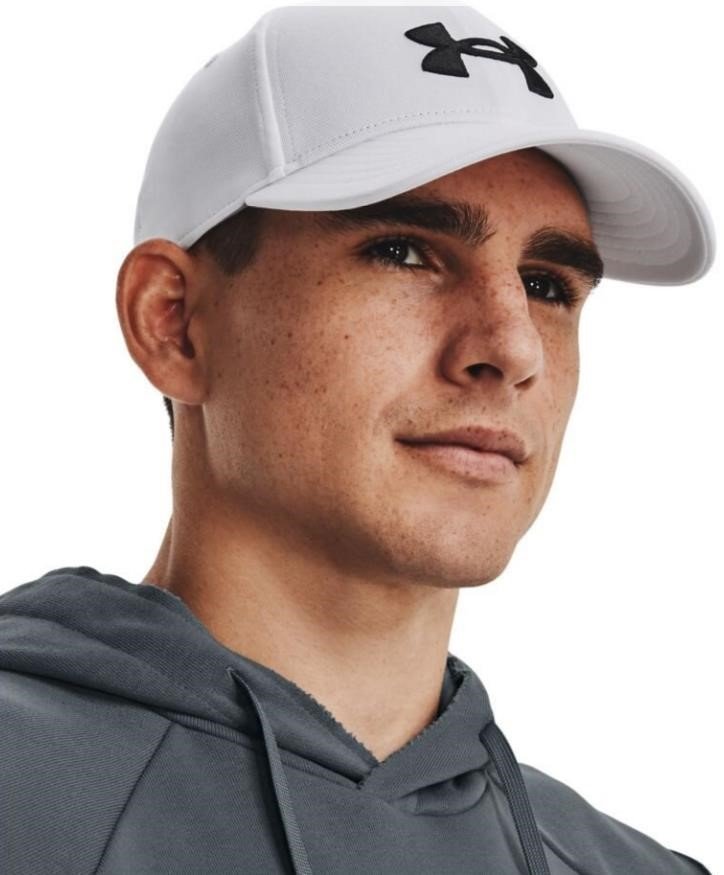 Under Armour Blitzing herr keps, vit, OSFM