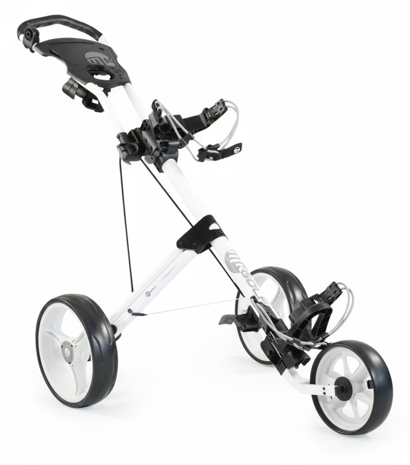MKids 3 Wheel junior push trolley, vit