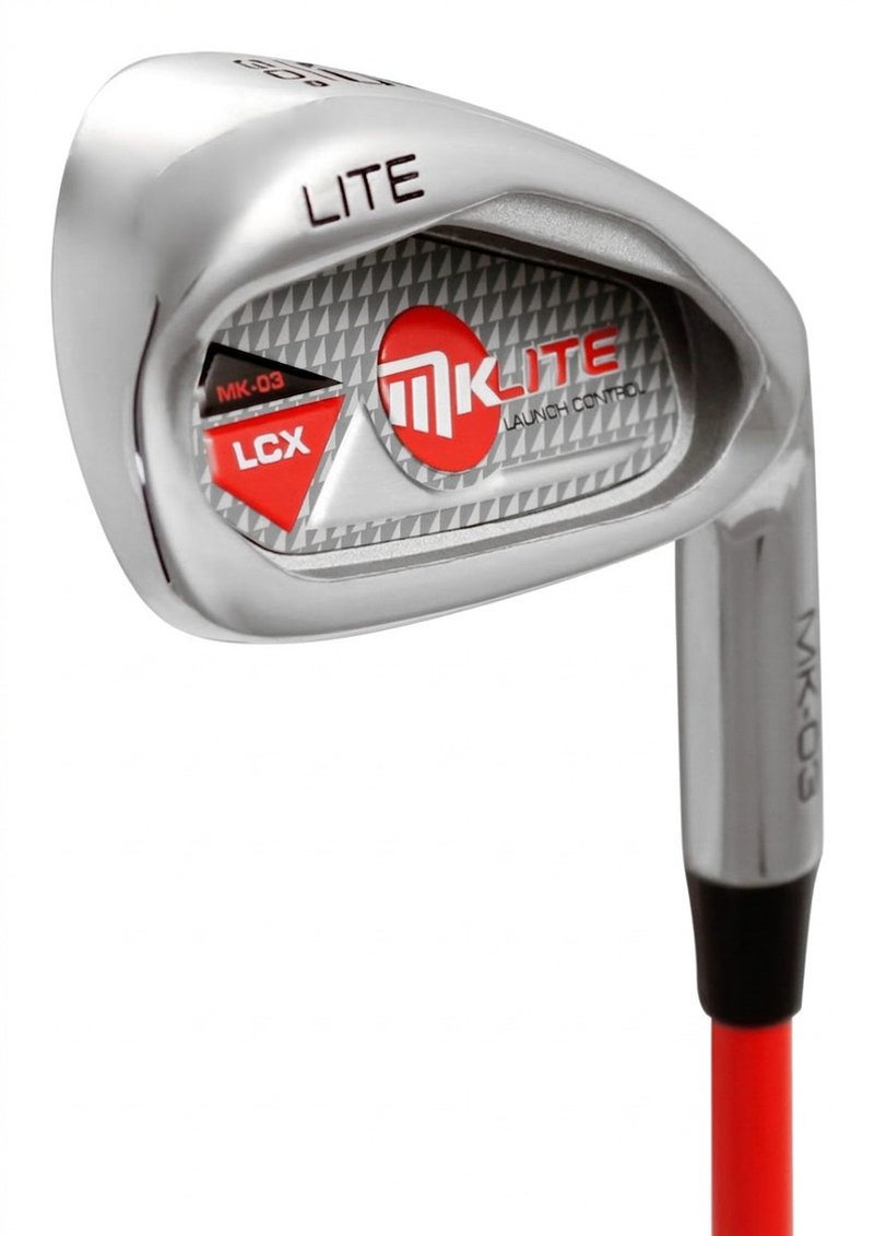 MKids Lite Junior Red 53" (135cm/7-9Y) junior järnset, stål