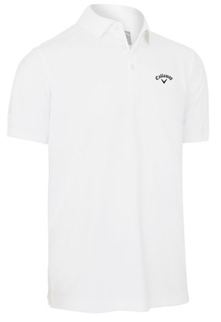 Callaway Tournament herr polo, vit