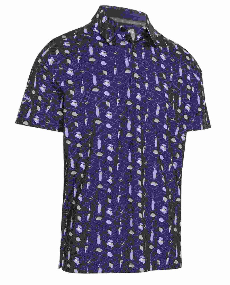 Callaway All Over Go herr polo, peacoat
