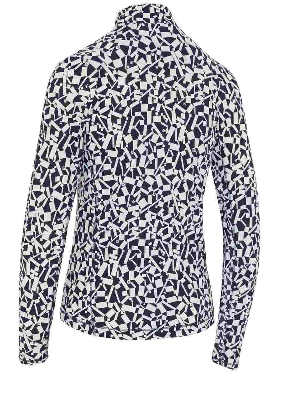 Callaway Two Tone Geo dam sweatshirt, peacoat