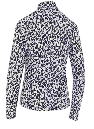 Callaway Two Tone Geo dam sweatshirt, peacoat