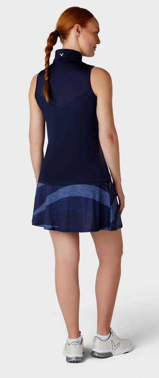 Callaway Gradient Wave Sleeveless dampolo, peacoat