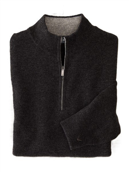 Callaway Premium Cashmere herrtröja, flannel heather