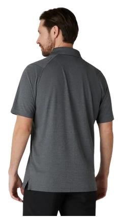 Callaway Premium Jacquard herr polo, caviar