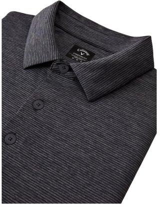 Callaway Premium Fine Line herr polo, ebony heather
