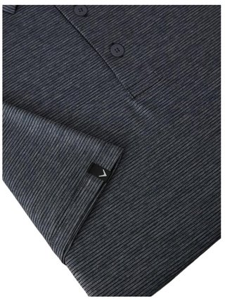 Callaway Premium Fine Line herr polo, ebony heather