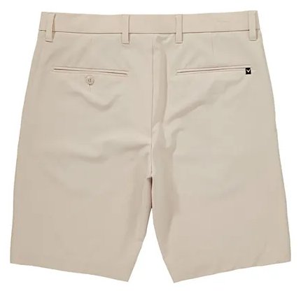Callaway Premium 9" Inseam Ergo herr shorts, silver lining