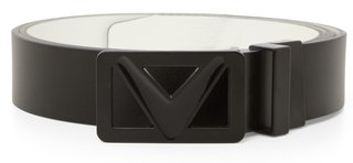 Callaway Reversible herrbälte, caviar/white
