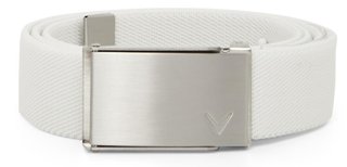 Callaway Cut To Fit Solid Webbed bälte, vit