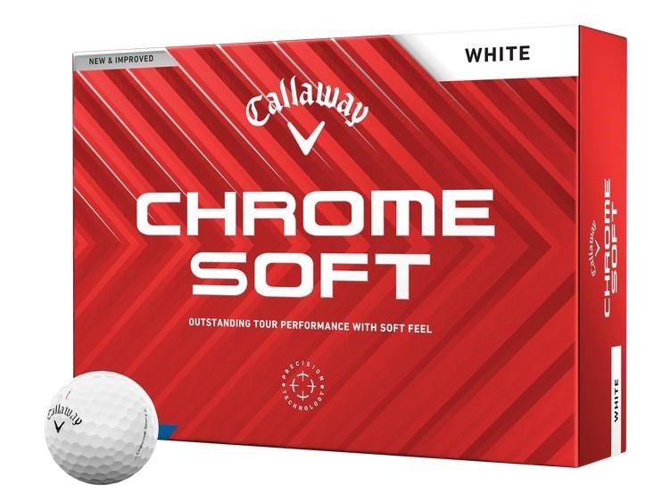 Callaway Chrome Soft golfbollar 2024 (12 bollar)