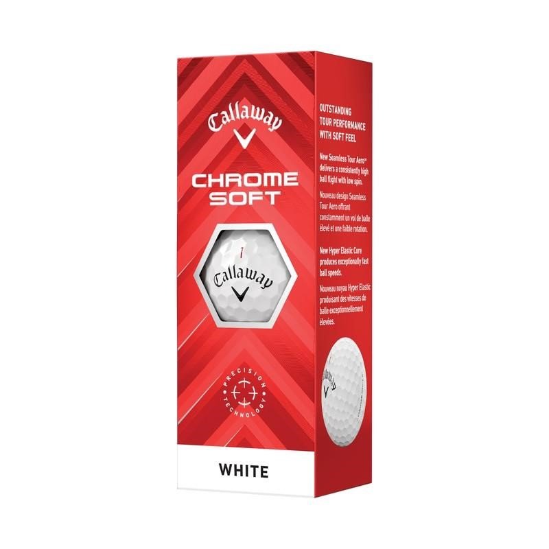 Callaway Chrome Soft golfbollar 2024 (12 bollar)