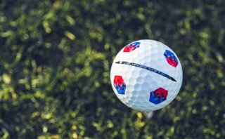 Callaway Chrome Soft TruTrack golfbollar, blå/röd