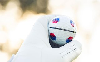 Callaway Chrome Soft TruTrack golfbollar, blå/röd