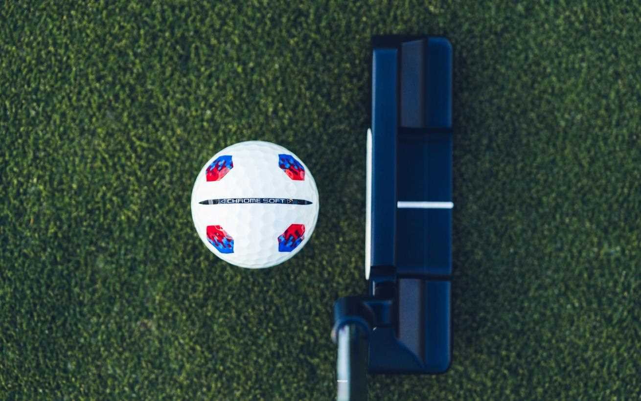Callaway Chrome Soft TruTrack golfbollar, blå/röd