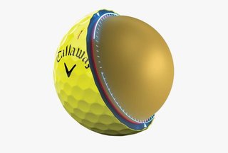 Callaway Chrome Tour 24 golfbollar, gula