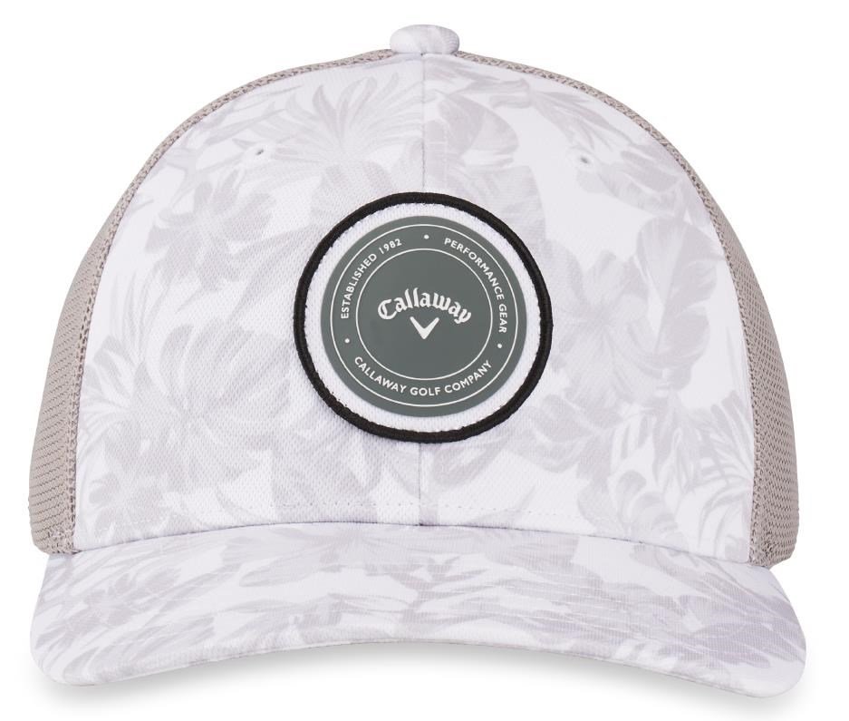 Callaway Playing Through Trucker herr keps, white tropical