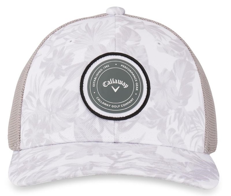 Callaway Playing Through Trucker herr keps, white tropical