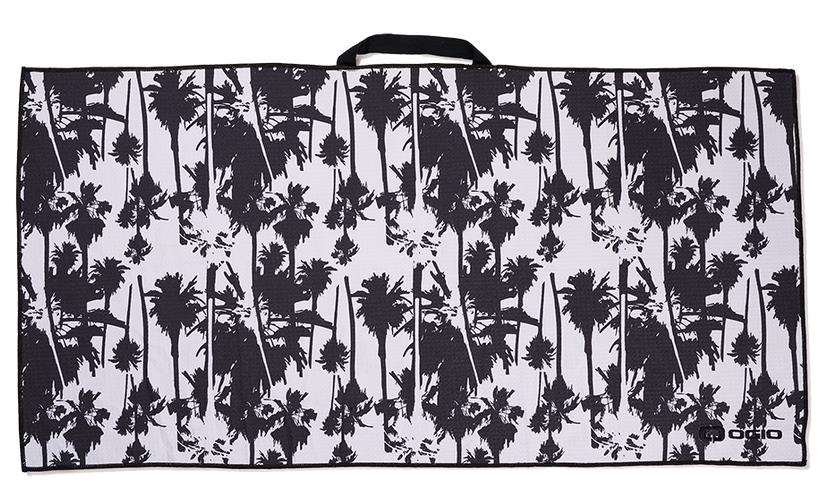 Ogio Aloha handduk, svart/vit