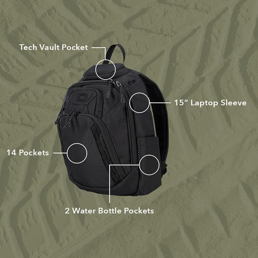Ogio Renegade Rustler Backpack 15L mineral blue bag