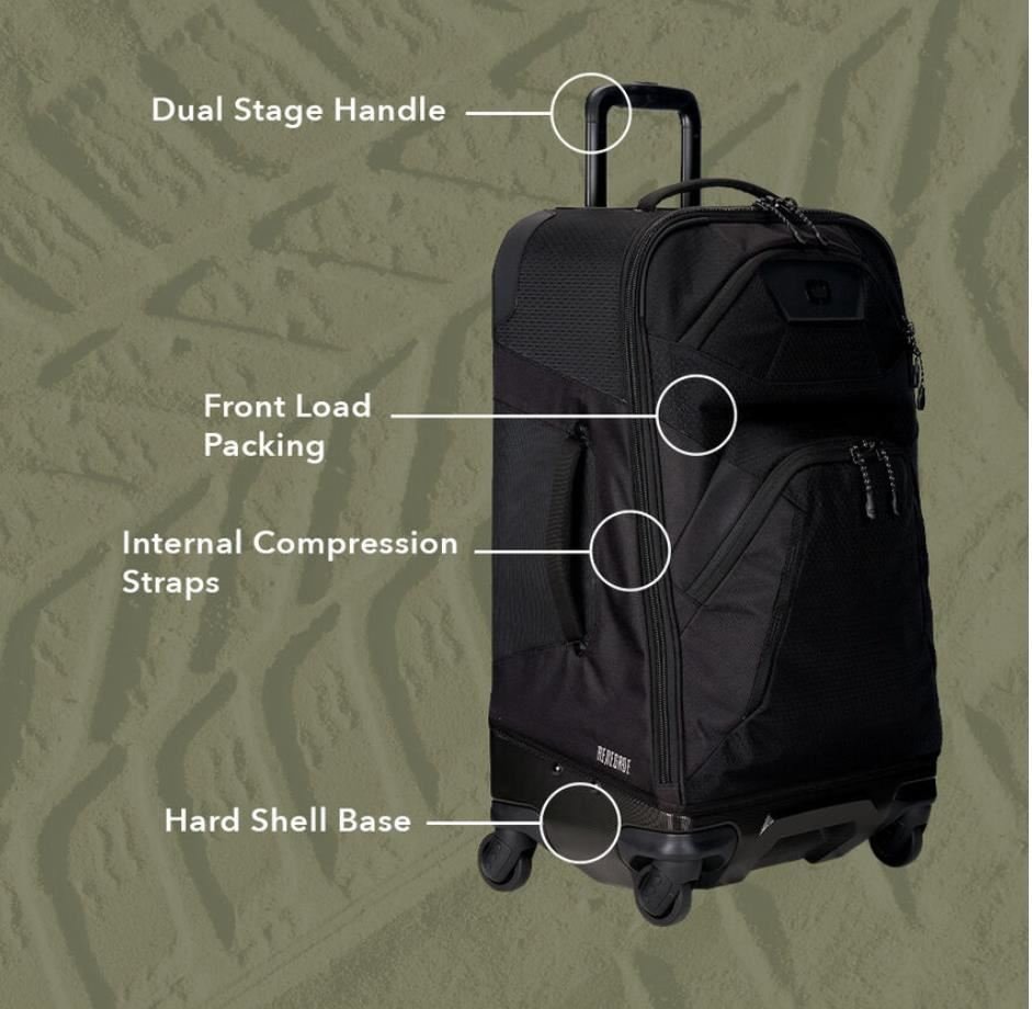 Ogio Renegade 26" 4-Wheel Travel Bag 52L golfbag